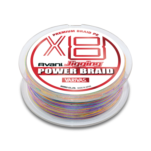 Varivas Avani Jigging Power Braid PE X8 - The Angry Fish