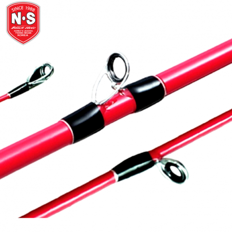 NS BLACK HOLE Fishing Rod Carry Black Carbon Looking SEMI HARD CASE