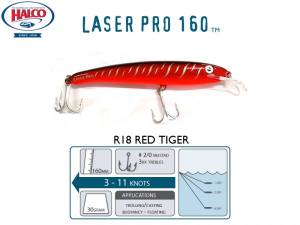 HALCO LASER PRO 160DD - The Angry Fish